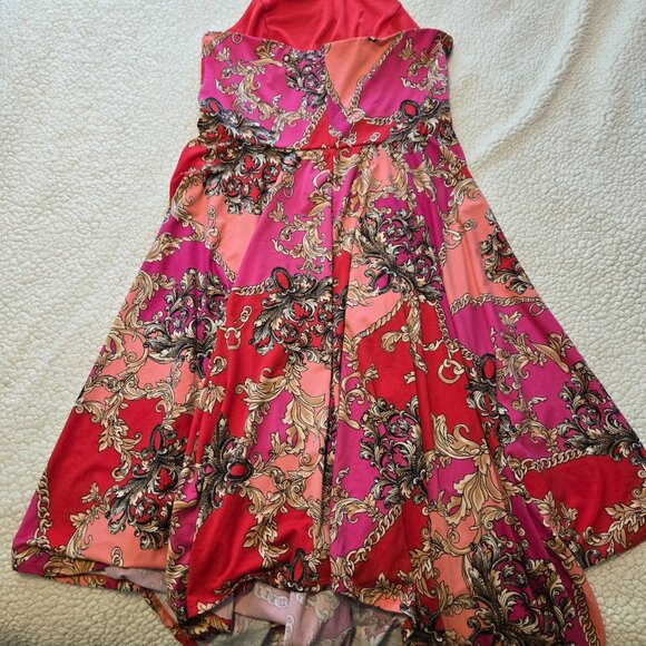 Venus - Halter Handkerchief Dress - Large - Picture 2 of 6